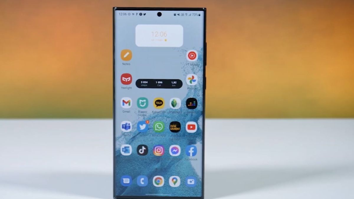 LTPO poorly exploited? Analysis of the 1-120Hz rate on the Samsung Galaxy S22 Ultra